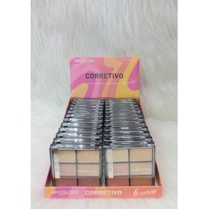 SP263 CORRETIVO 6 CORES SP COLORS C/24