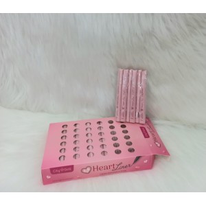 CG313 CANETA DELINEADORA HEART LINER CITY GIRLS C/36