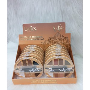 HB101961  PALETA DE SOBRANCELHAS LYRICS C/12