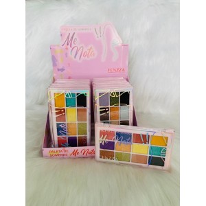 FZMD1007 PALETA DE SOMBRAS ME NOTA FENZZA C/12