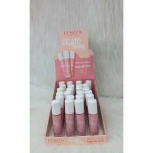 FZ21008 BRILHO LABIAL MAGIA DAS CORES GELATO FENZZA C/24