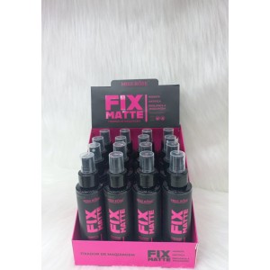 MR004 FIXADOR DE MAQUIAGEM FIX MATTE MISS ROSE C/16