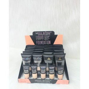 7601-039Z1 BASE LIQUIDA MATTE MISS RÔSE C/24