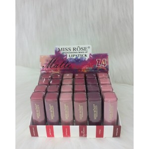 7301-026Z24 BATOM BASTÃO MATTE MISS ROSE C/24