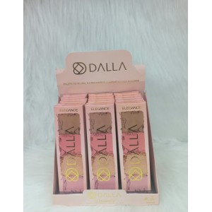 DL0905 PALETA BLUSH ILUMINADOR E CONTORNO DALLA C/18