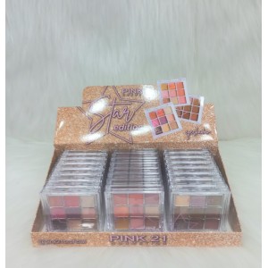 CS3553 PALETA DE SOMBRAS STAR EDITION PINK 21 C/24