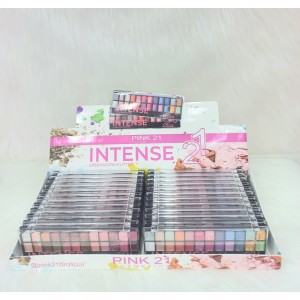 CS3552 PALETA DE SOMBRAS+GLITTER INTENSE PINK 21 C/24