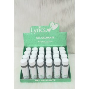 LY0156 GEL CALMANTE LYRICS C/24