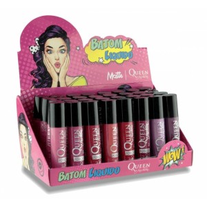 QBX-BLL32 BATOM LIQUIDO QUEEN CORES C/ 32