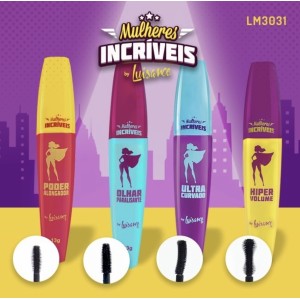 LM3031 MÁSCARA PARA CÍLIOS MULHERES INCRÍVEIS LUISANCE C/24