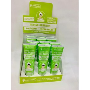 CP06 CREME FACIAL PEPINO CAPIM LIMAO C/12