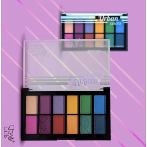 CG174 PALETA SOMBRA 12 CORES C/ 12